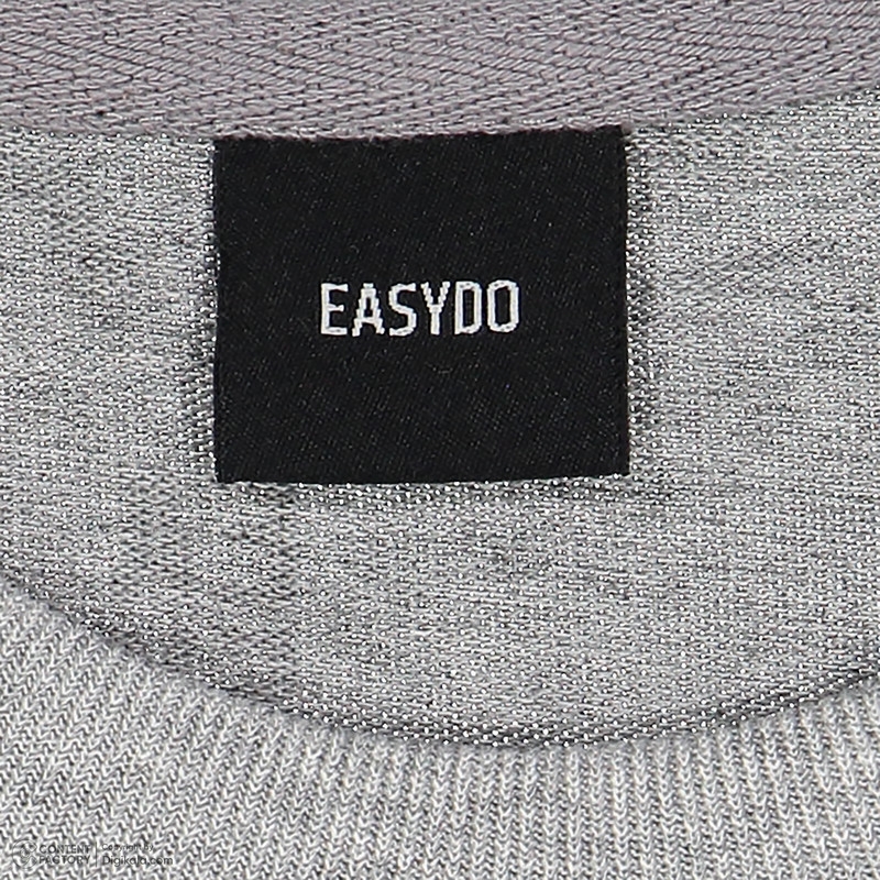 تی شرت آستین کوتاه مردانه ایزی دو مدل 0177 رنگ طوسی